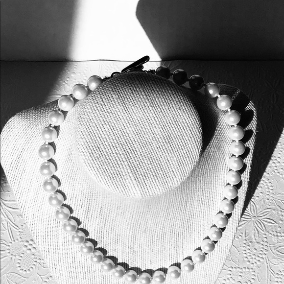 J Jill Whitepearl princess length necklace - Picture 3 of 3